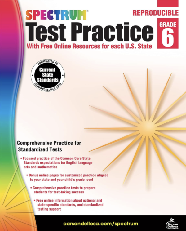 Test Practice Workbook (Spectrum) G6